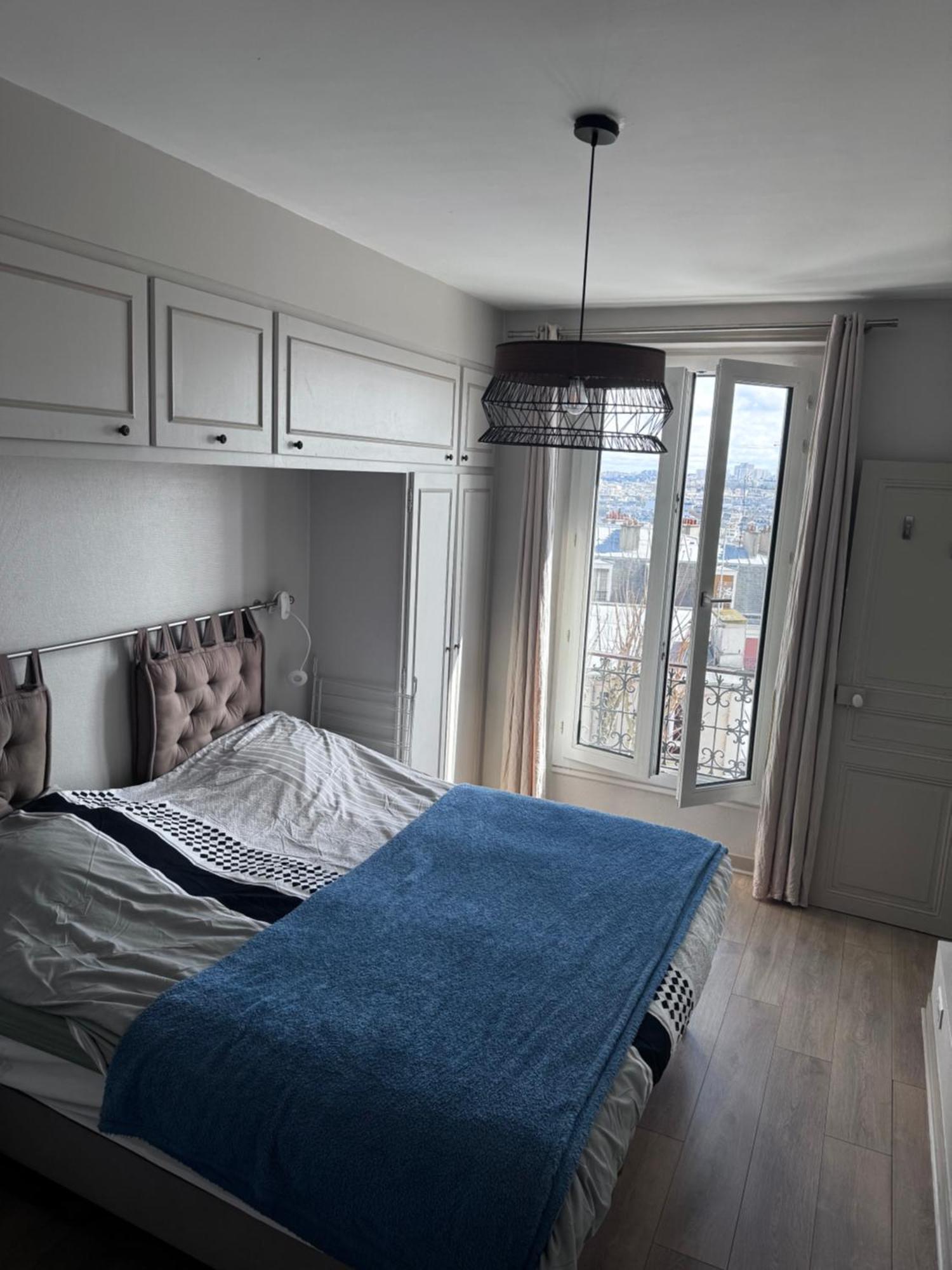 Spacieux Appartement A 50M Du Sacre Coeur - Magnifique Vue Paris Ngoại thất bức ảnh