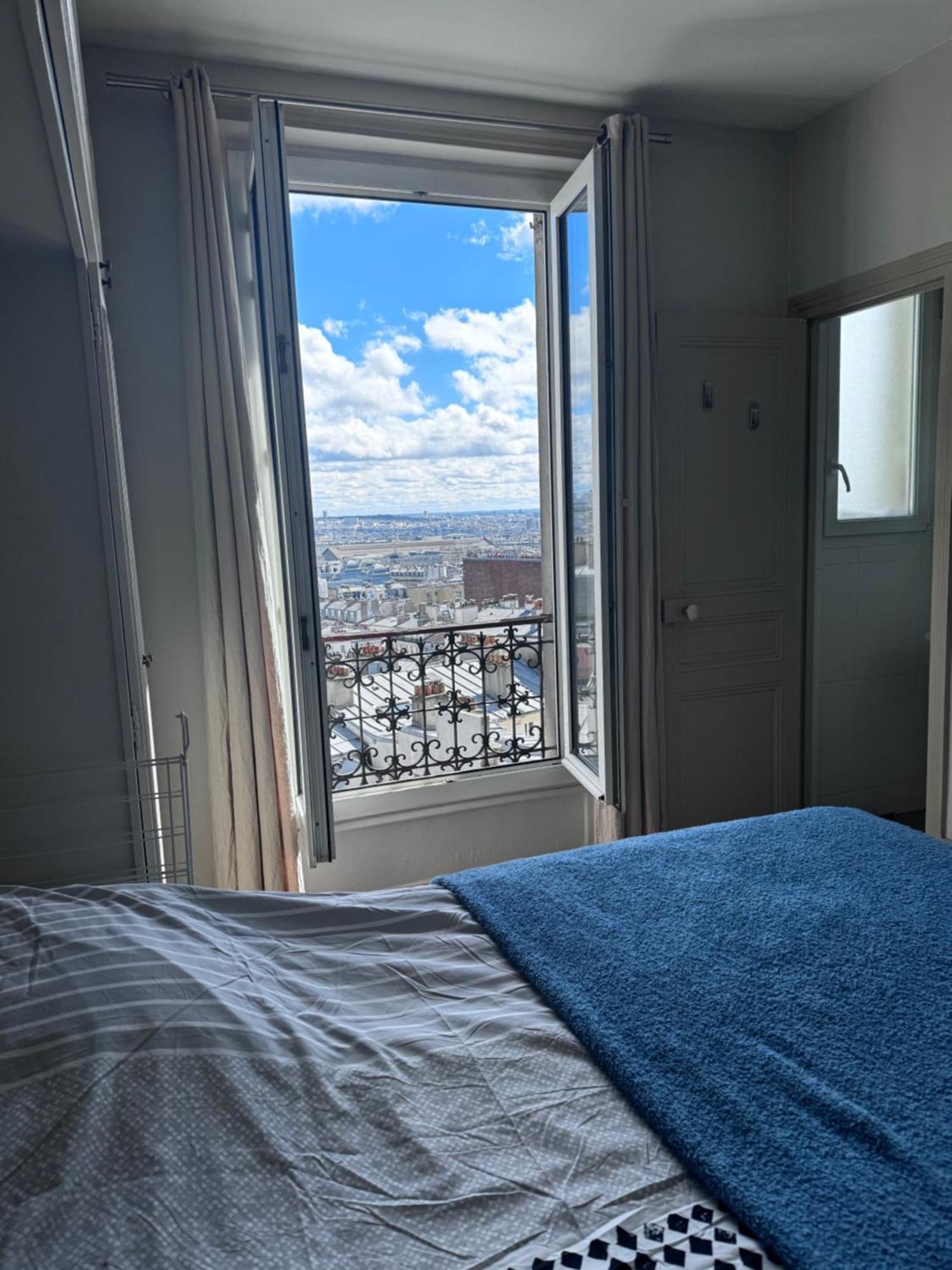 Spacieux Appartement A 50M Du Sacre Coeur - Magnifique Vue Paris Ngoại thất bức ảnh